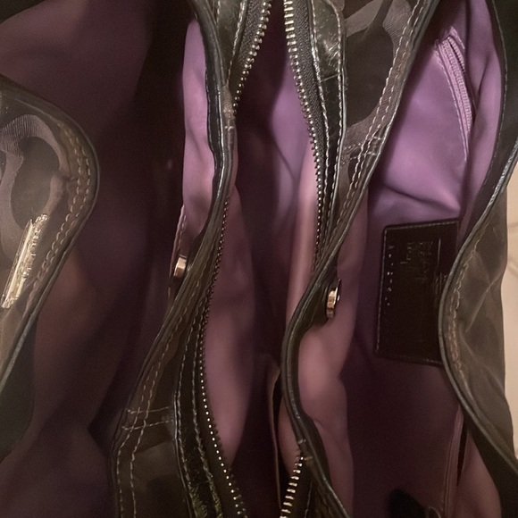 Coach Jacquard signature pleaded bag - Picture 7 of 13